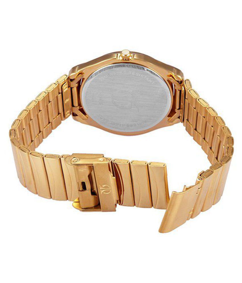 Stylish Titan Analog Watch | Golden Watch with Day & Date 3