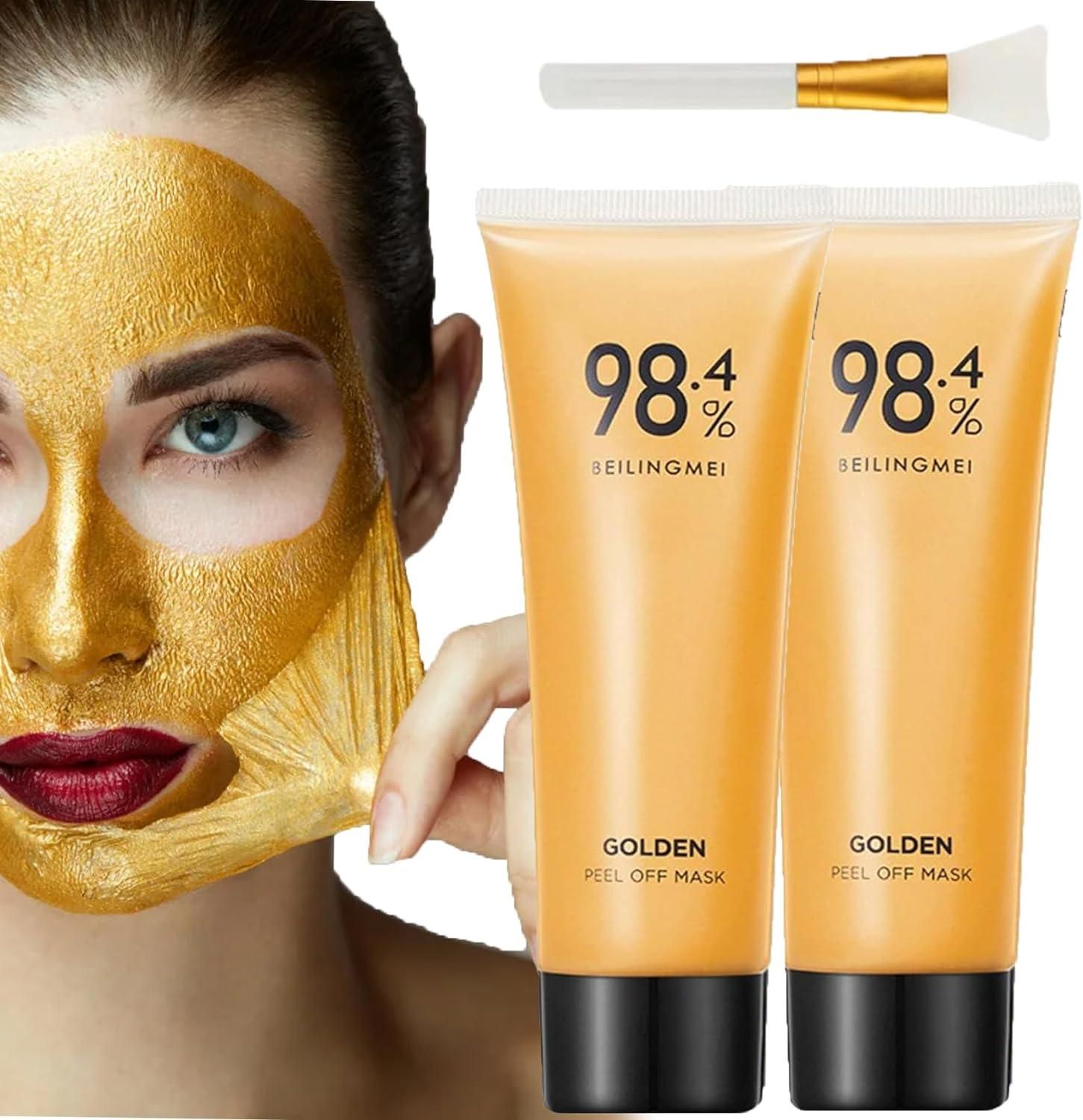 Gold Peel-Off Mask – Glow & Rejuvenate Your Skin